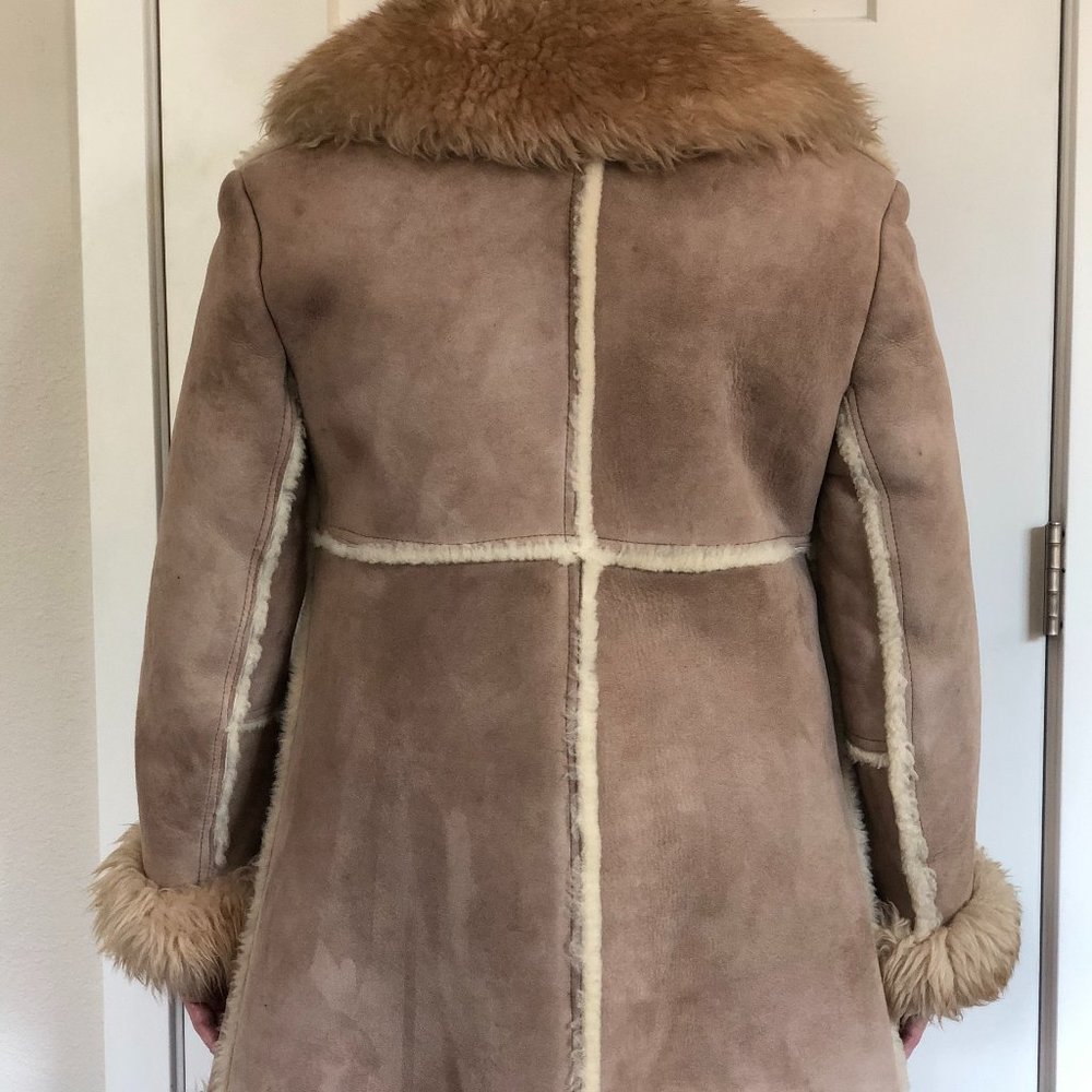 Sherling Vintage 70's Coat - Picture 3 of 9